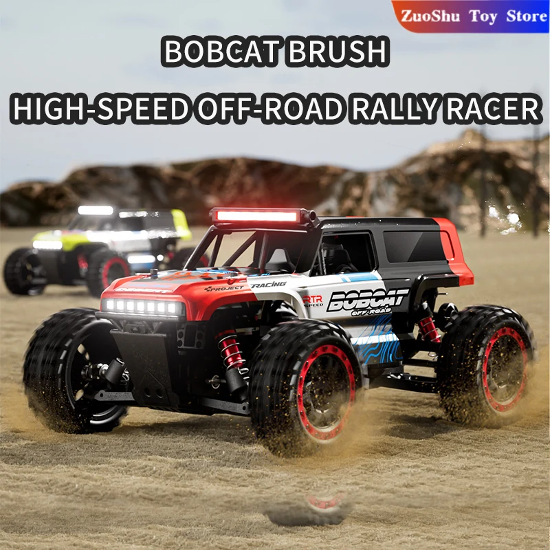 Bobcat Brush 1/16 Samochód RC 4WD Off-Road RTR Pełna Proporcjonalność Przepustnicy Wysoka Prędkość Zdalnie Sterowany Samochód Symulacyjny Zabawka Prezent dla Dzieci