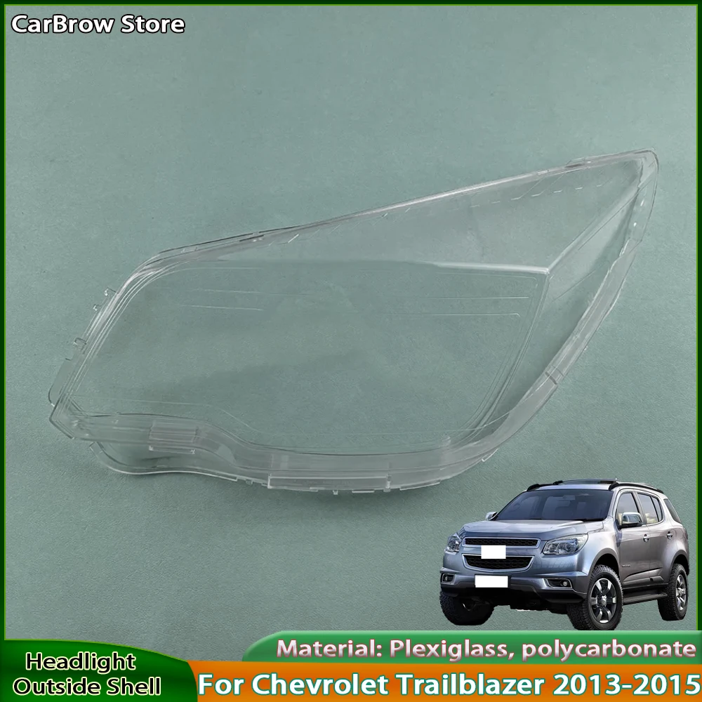 

Корпус фары для Chevrolet Trailblazer 2013-2015, чехол для объектива фар автомобиля, корпус переднего фонаря в сборе, защитная прозрачная крышка
