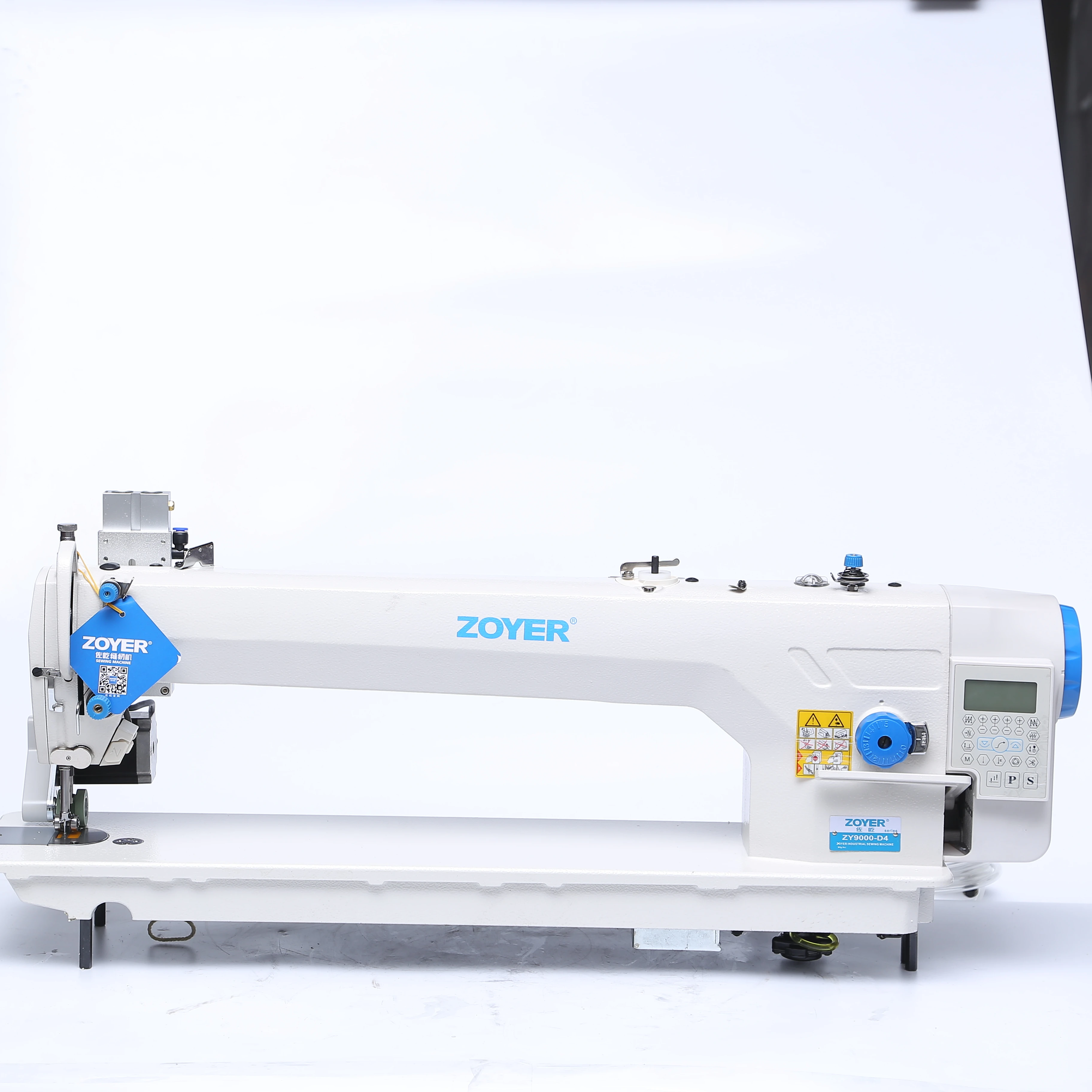 ZY9056-D4 Zoyer Industrial Flat-Bed Long-arm Lockstitch Sewing Machine High-Speed For Eiderdown Outwears Sport Suit Jacket Wind