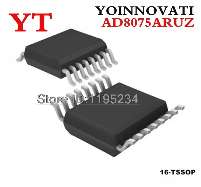 

100pcs/lot AD8075ARUZ AD8075ARU AD8075 TSSOP16 Best quality