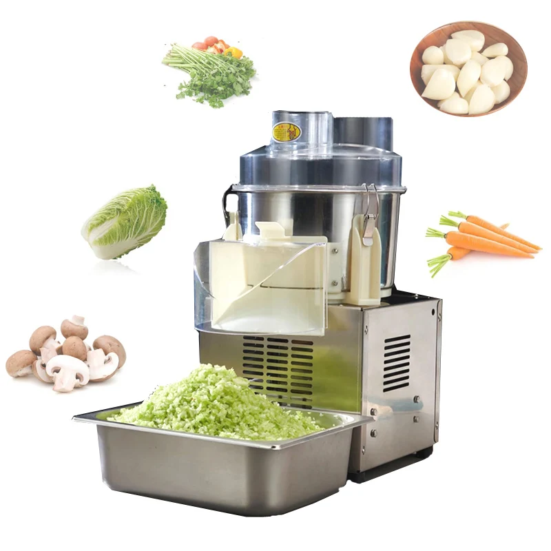 Stainless Steel Blade Electric Food Cutter Machine Home Electric Fruits Vegetables Cabbage Shredder Cutting Machine