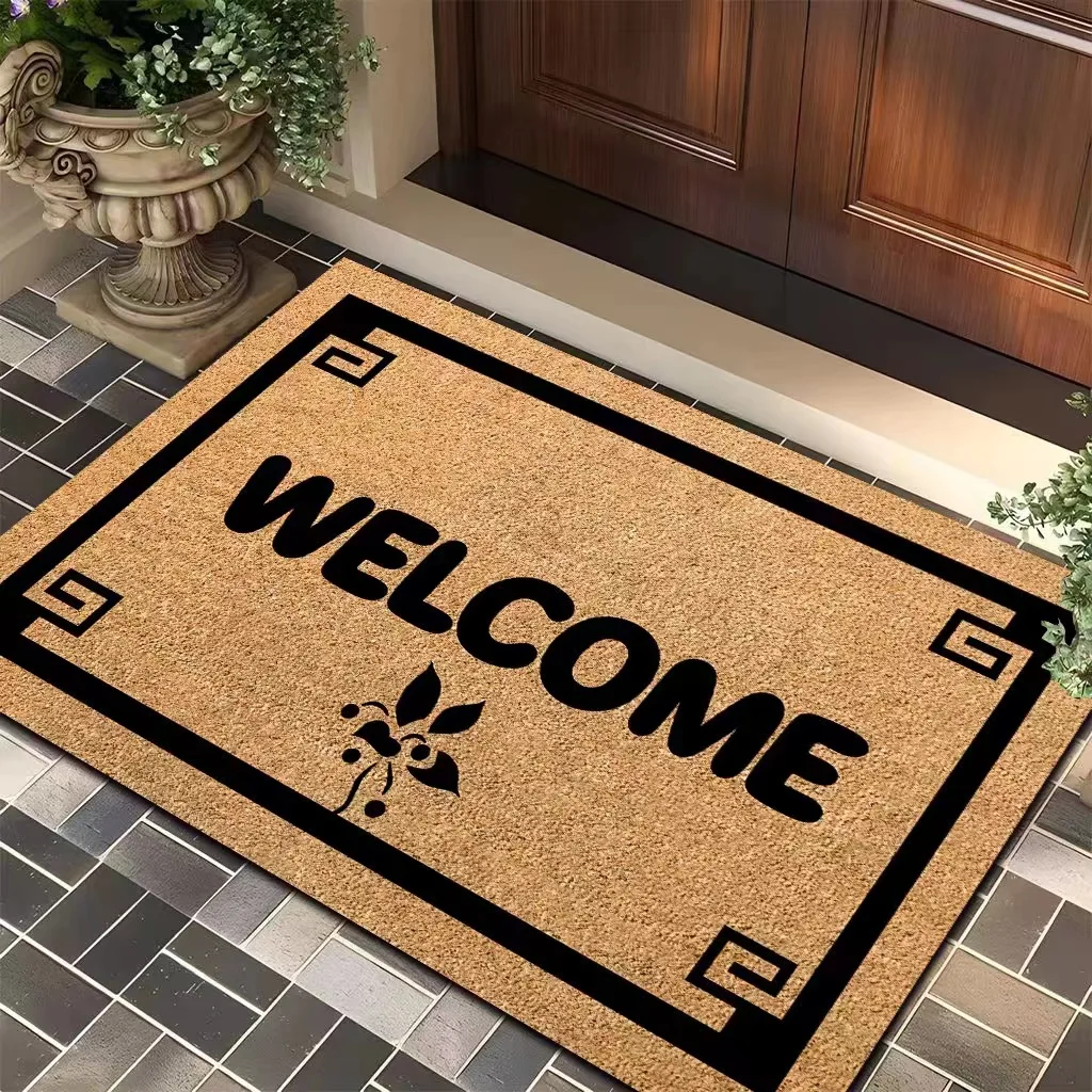 Front Door Mat Custom Doormat Home Decoration Carpet Entrance Personalised Doormat With Name Rug Housewarming Gift