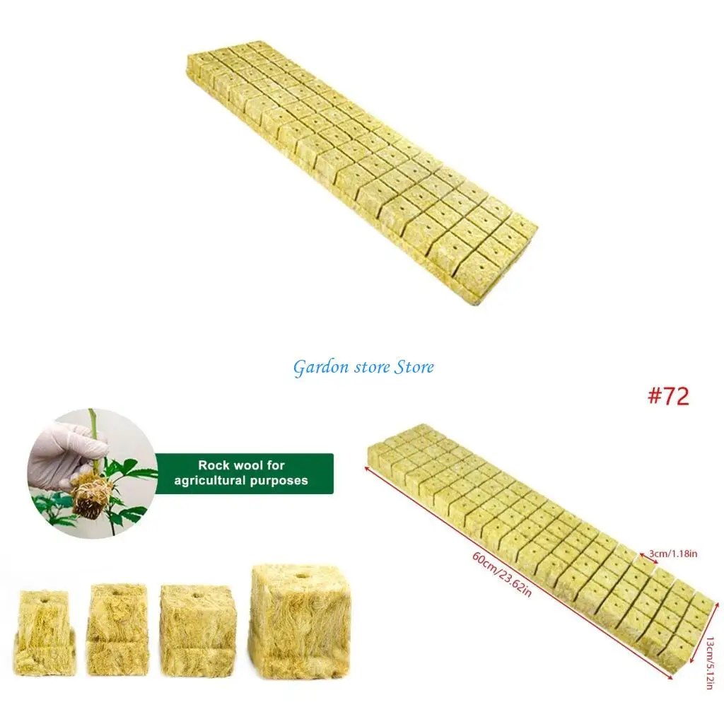 B0KB الصخور الصوف مكعبات البذور بذرة النمو مكعبات لمكعبات صخور صخرية الزراعة مكعبات استنساخ مكعبات الاستنساخ الزراعة الزراعة #1