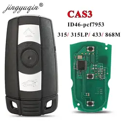 jingyuqin CAS3 CAS3+ Car Remote Key 315 /315LP /433/ 868MHz for BMW E60 E70 E90 1/3/5/7 Series X5 X6 Z4 Transmitter Chip PCF7953