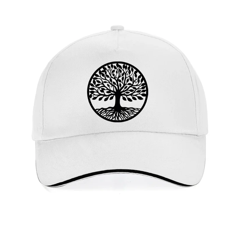 Luxury Tree of Life Unisex Hat Fashion Print Charm Big Tree Baseball Cap Adult Adjustable Dad Hats Lucky Accessories Gift Cap