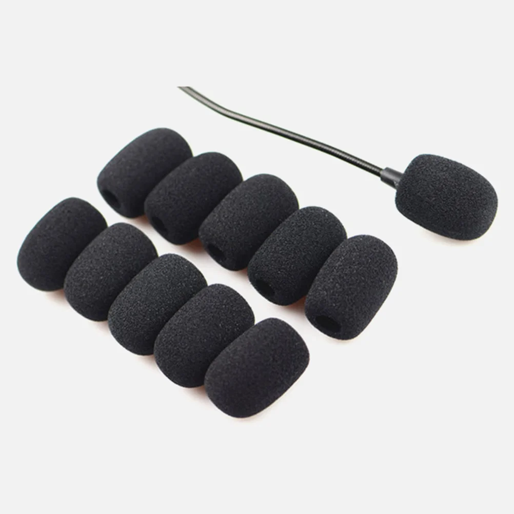 

40 Pcs Megaphone Sponge Cover Mic Covers Microphone Small Lapel Mini Protector Professional Accessories