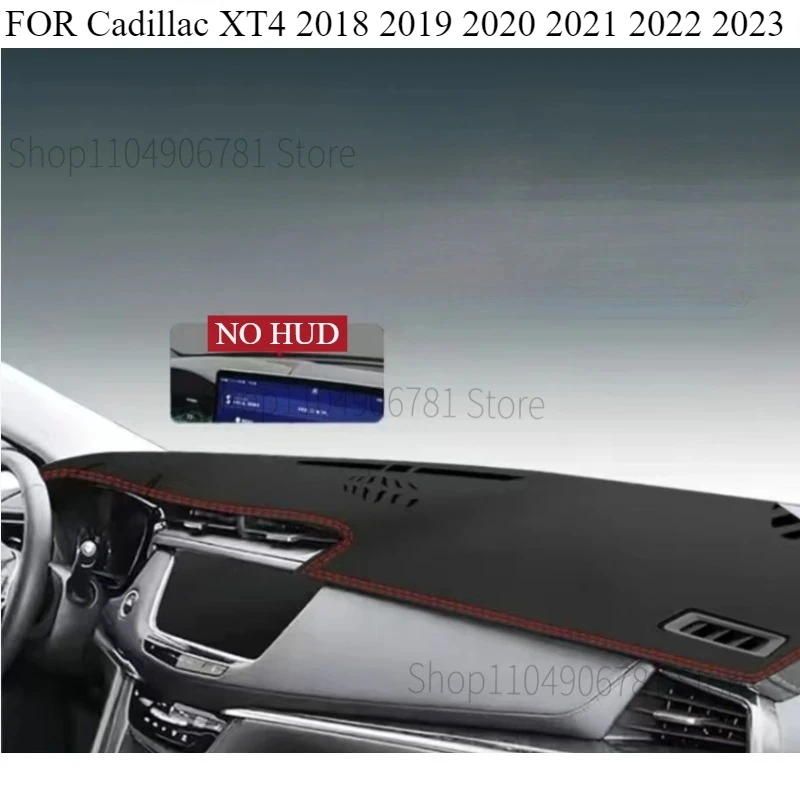 

FOR Cadillac XT4 201820192020202120222023 Car Dashboard Avoid light Pad Instrument Platform Desk Cover Mats Carpets Accessories