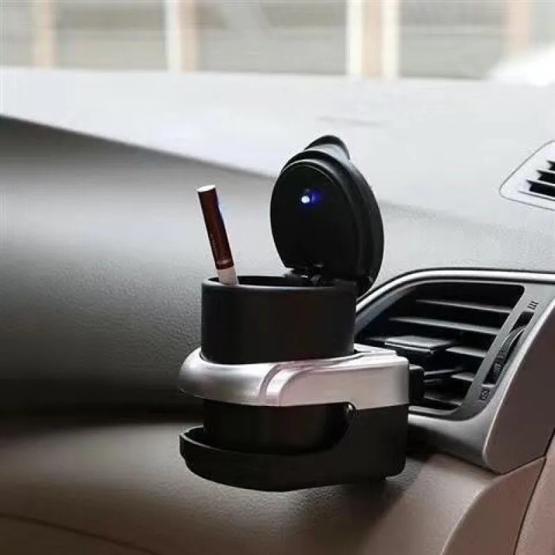 Universal Car Air Vent Cup Holder Multifunctional Beverage Drink Ashtray Mount Bracket Car Interior Storage