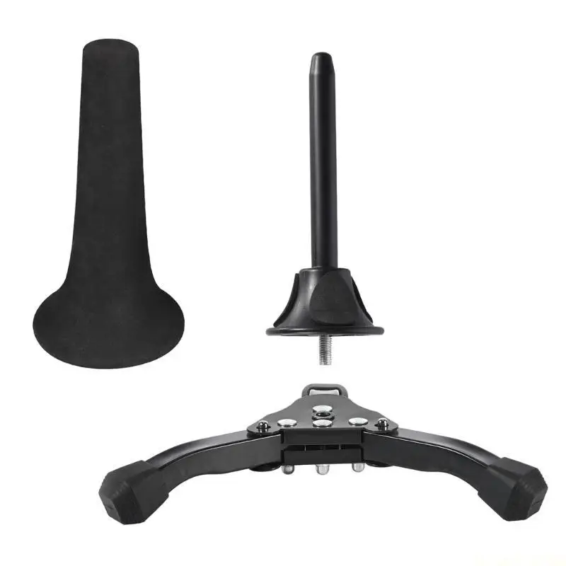 

M5TC Folding Saxophone Stand for Sax, Alto Tenors Sax Stand, Adjustable Tripod Holder