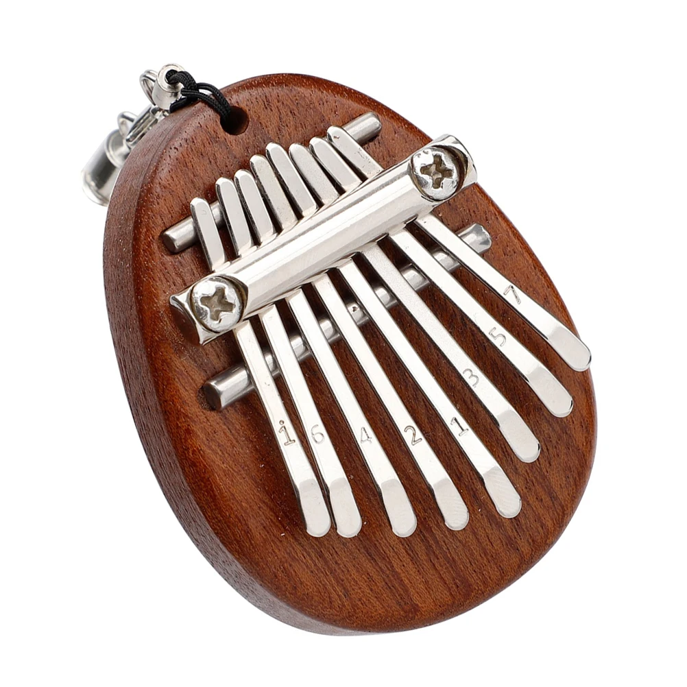 

Thumb Piano 34 Keys Mini Kalimba Handheld Instrument Light Weight Portable Wooden Finger Piano Home Musical Supply