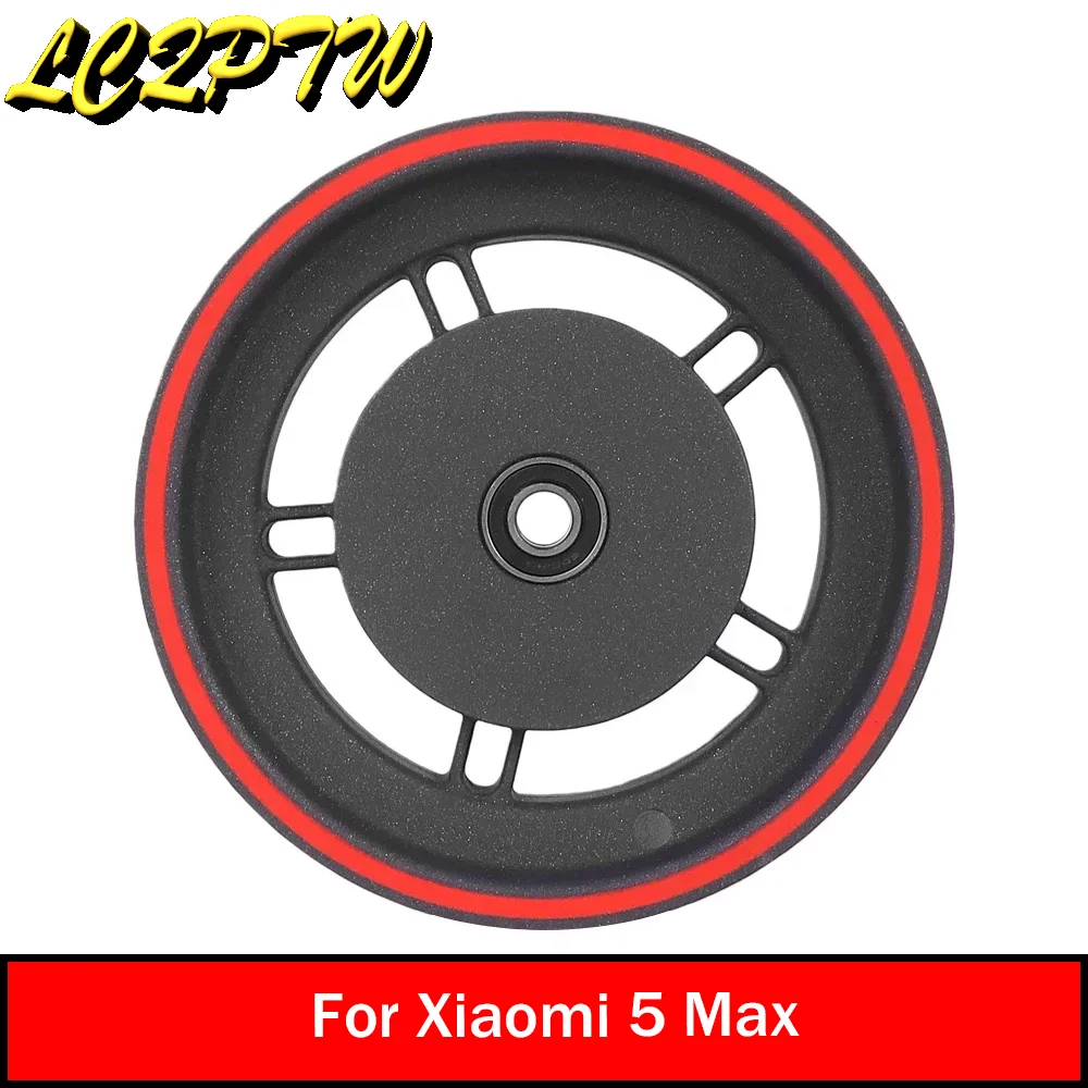 

Kickscooter Aluminum Alloy Front Wheel Hub Rim for Xiaomi 5 Max 10 Inch Wheel Hub Replacement Electric Scooter Accessories Parts