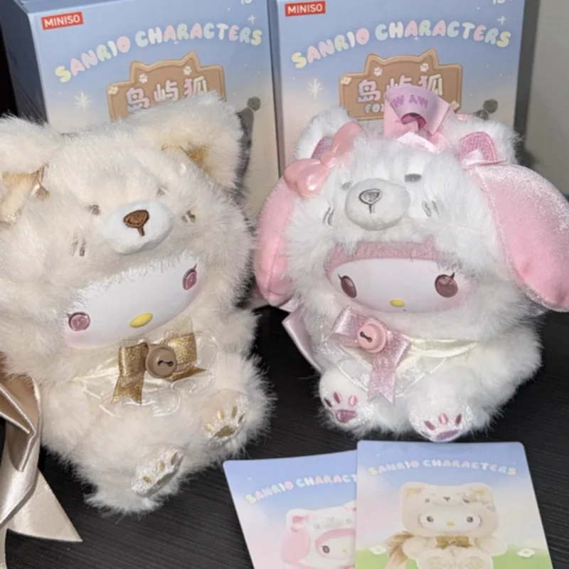 

Новые персонажи Fox Island слепая коробка плюшевая модная коробка-сюрприз игрушки аниме фигурка Hellokitty Kuromi Cinnamoroll Mystery Bag игрушки
