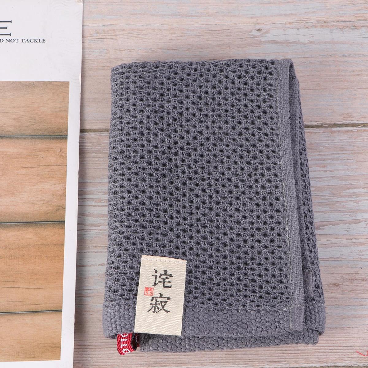 

32x32cm Pure Cotton Square Towels H Kitchen Waffle Dish Cloths Absorb Water Soft Bath Machine Washable