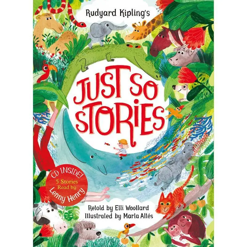 Marta AltesRudyard Kiplings Just So Stories Retold By Elli Woollard Book And CD Pack Marta Alts Macmillan UK 9781509838523 Book