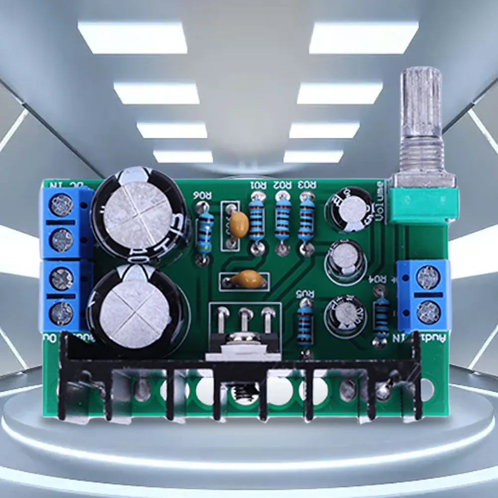 TDA2050 Audio-Verstärkermodul, 1–2 A, Stereo-Verstärkerplatine, 10–100 W, Audio-Verstärker-Ausgangsmodul, 1-Kanal-DC/AC 12–24 V