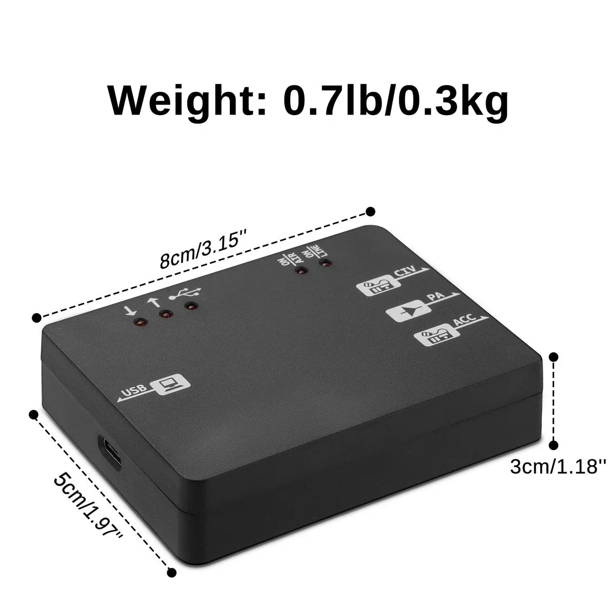 

Внешний адаптер расширения DE-19, встроенная звуковая карта, подходит для G106C G90S XPA125B