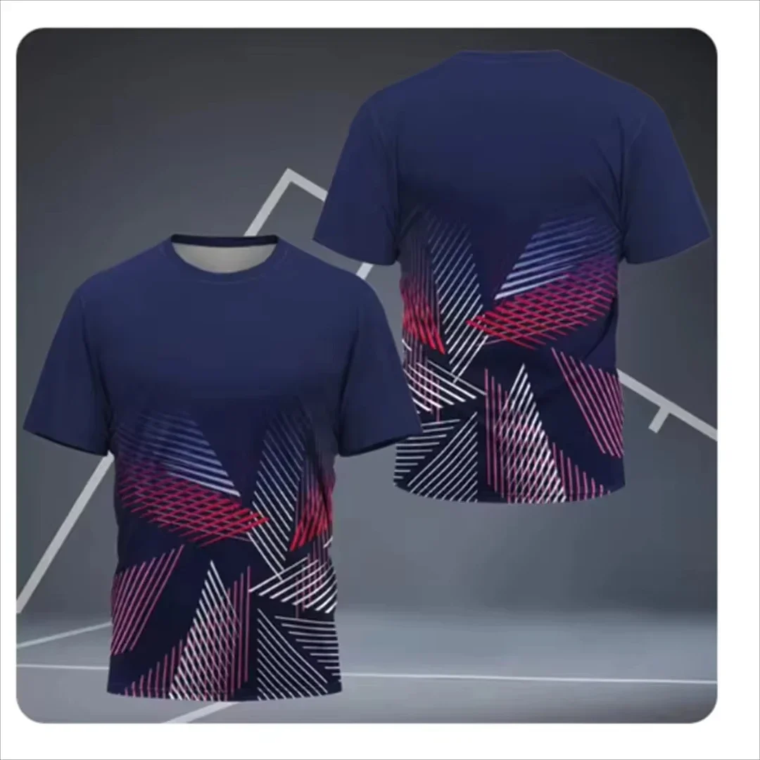 

Sport T Shirt 2026 New Quick Dry Men Women Kids Family Pack Running Fitness Training Top Badminton Tennis Sportswear Tee