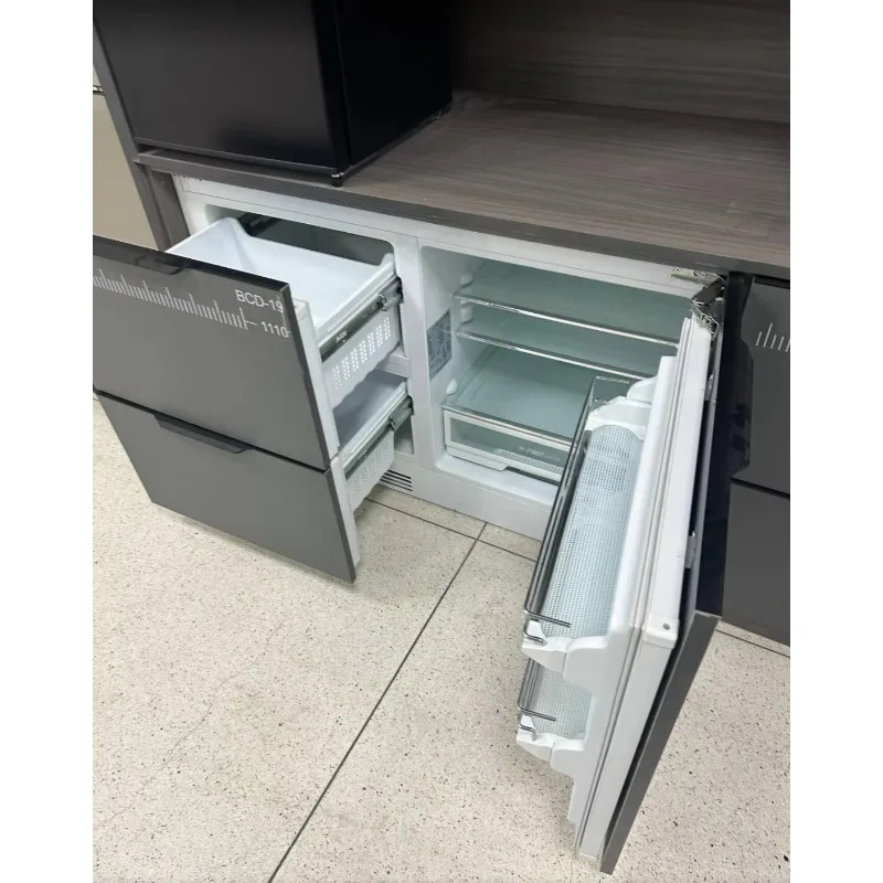 

Artaus 196L Fully Integrated Home Refrigerator Freezer Undercounter Kitchen Fridge with Kutcher Drawer French Language Operating