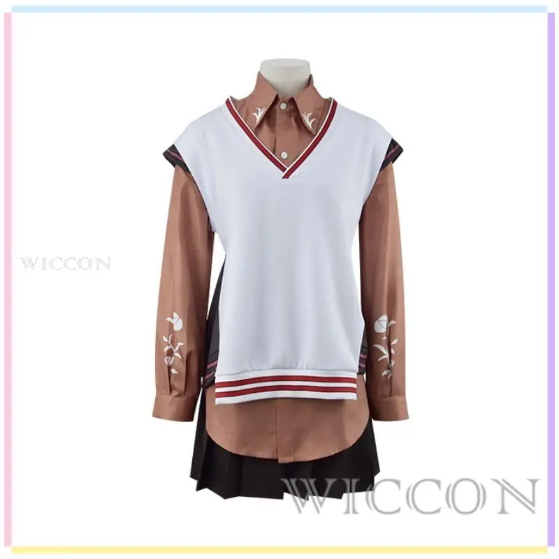 Project Sekai Colorful Stage Kusanagi Nene Cosplay Wonderlands Showtime Cosplay Costume Clothes Wig Cosplay Stage Costume Set