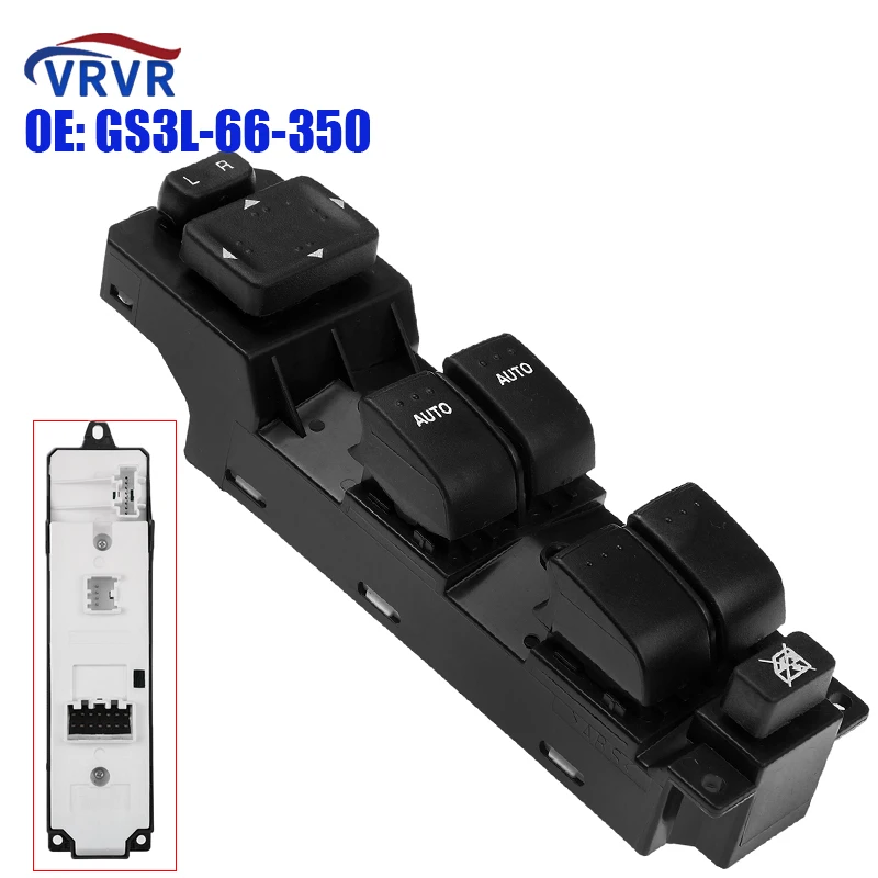 

Электрический стеклоподъемник VRVR GS3L-66-350 GS3L66350 с черным/белым дном для Mazda CX7 2007-2012