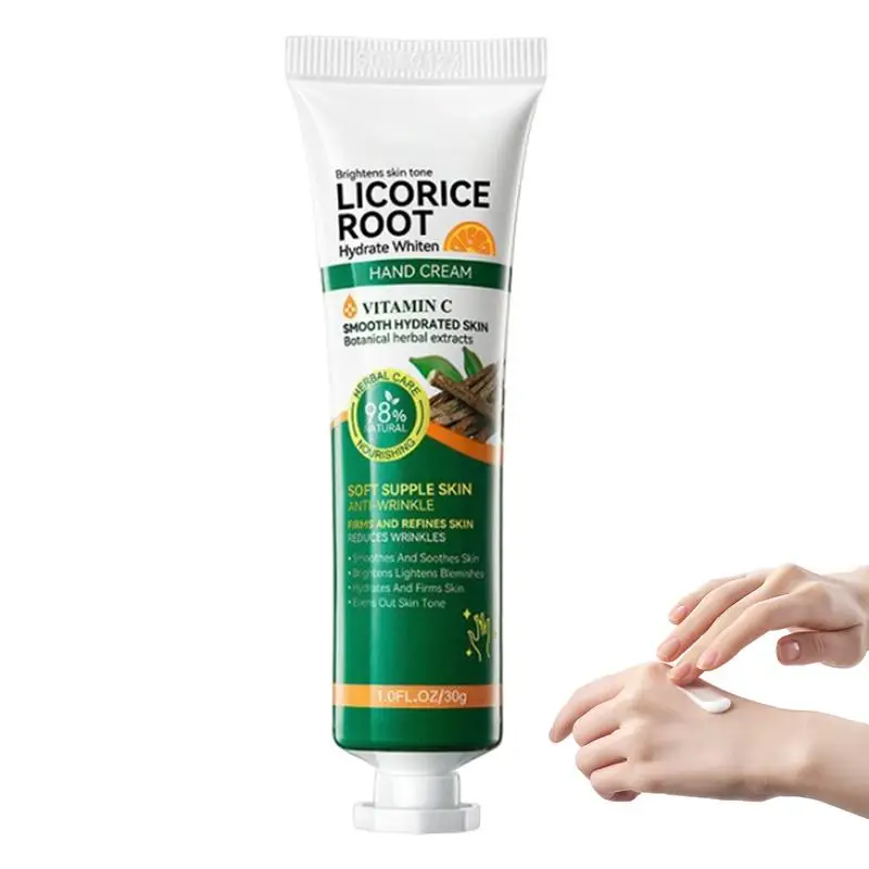 Hydrating Nourishing Hand Cream Dry Hand Winter Autumn Scented Anti-cracking Moisturizing Licorice Root Hand Foot Lotion