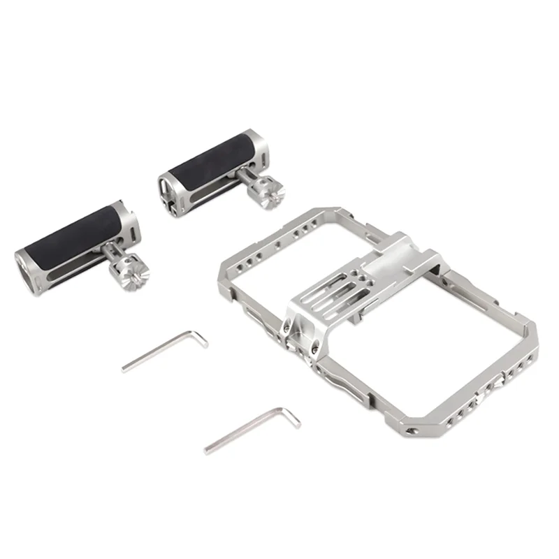 

A69Z Bracket Stabilizer Phone Cage Fill Light Stabilizer Easy Installation For Mobile Video Holder