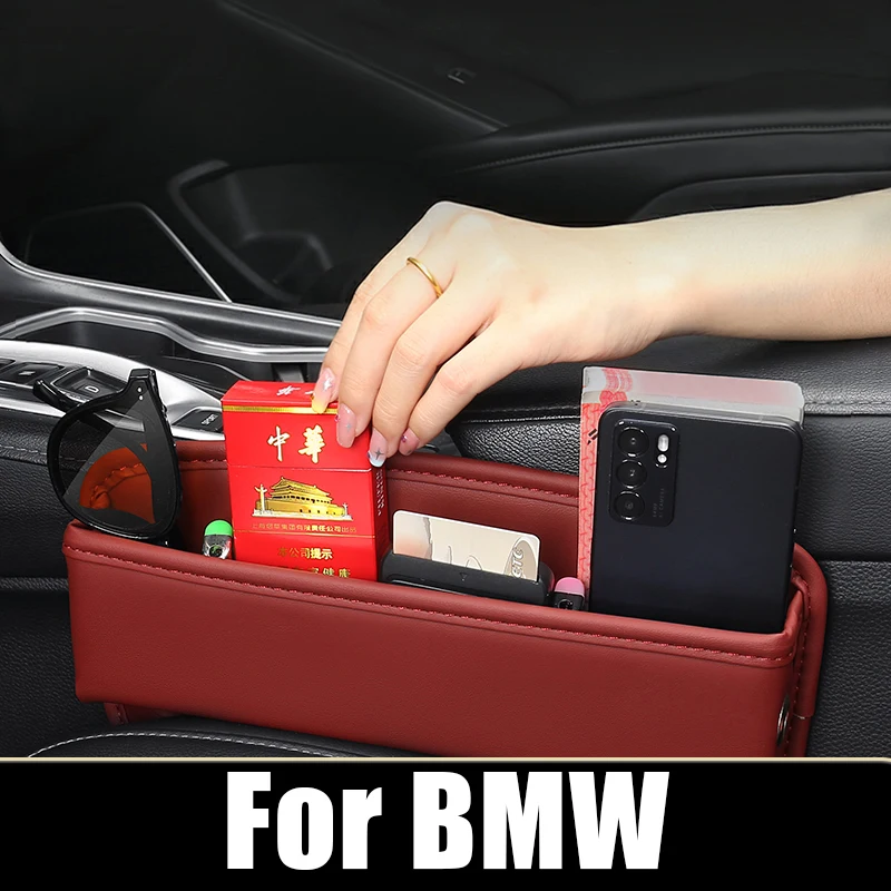 

For BMW 1 3 5 Series F20 F30 F31 F34 GT G30 G31 116i 118i 120i 320i 328i Sedan Universal Car Seat Crevice Storage Box Organizer