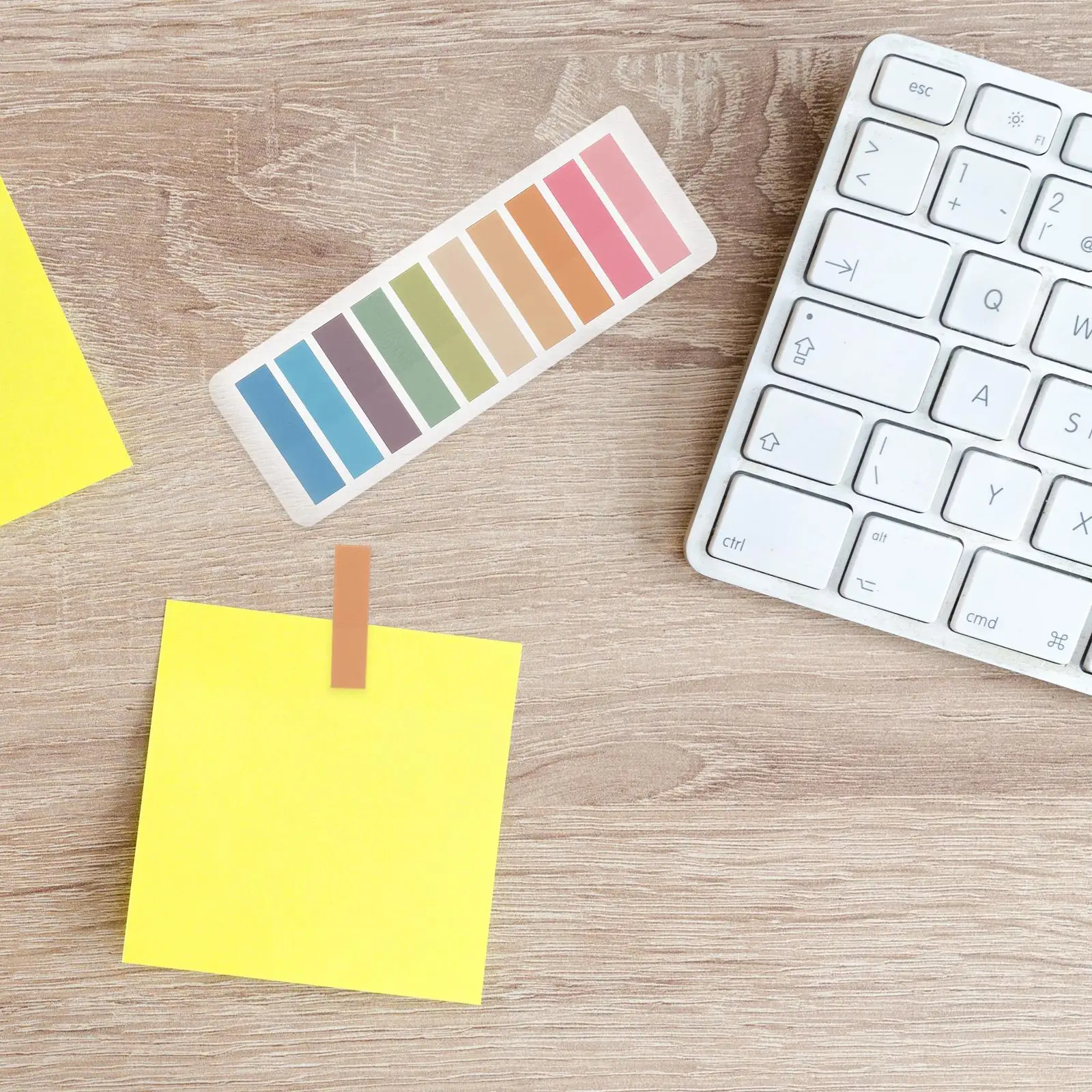 1200 Pcs Portable Handwritten Label Stickers Self-adhesive Page Tabs Sticky Flags Paper Marker for Books Markers