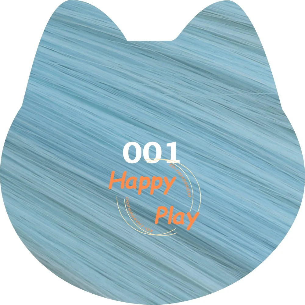 Perruque de Cosplay synthétique avec frange, 500g + 40 pouces, 100cm, série bleue, Volume épais, perruque de base universelle, cheveux résistants à la chaleur