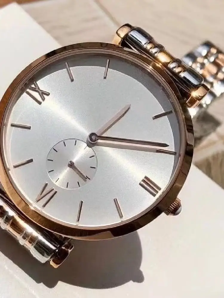 Niche Aesthetic Designer Style Men's Watch Women's Watch Couple Quartz Wristwatch Metal Bracelet Strap Waterproof Elegant Wristwatch For Anniversary Dating Party Holiday Presents
