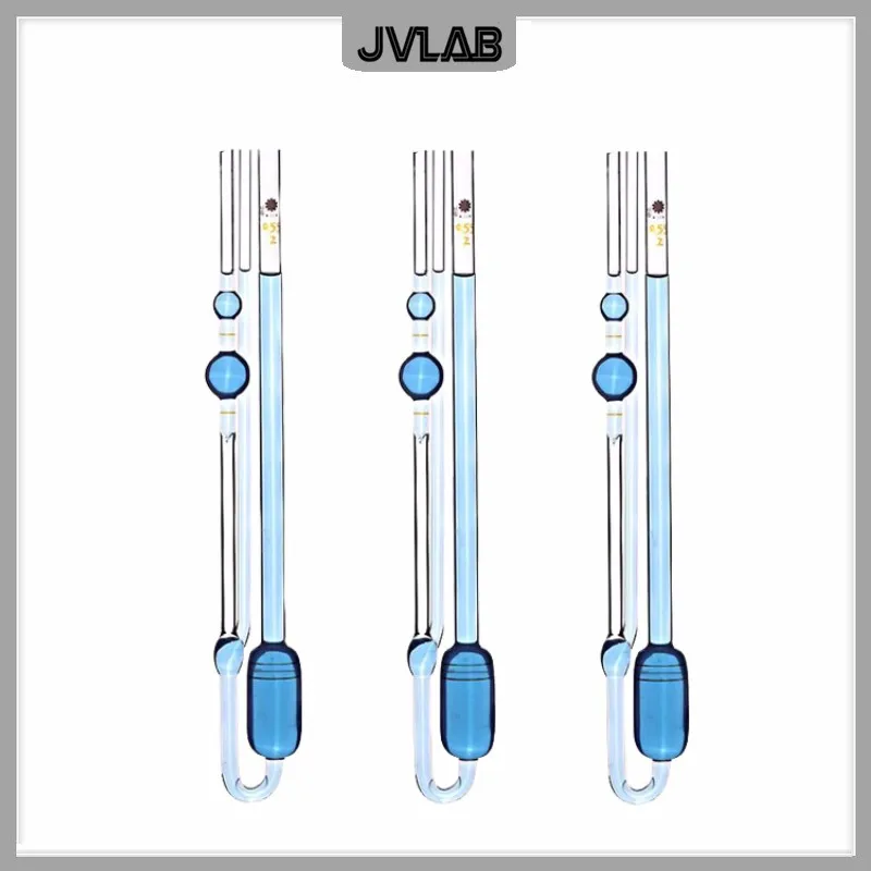 

Capillary Viscometer Ubbelohde Viscometer for Petroleum Viscosity Coefficient Measurement 1834 Type 2.43mm~6.25mm 1 PCS