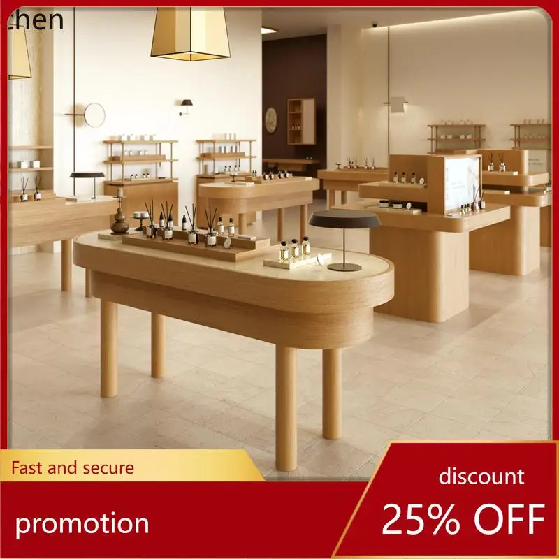 HT fragrance store Nakajima display stand shopping mall beauty shelf display stand perfume essential oil