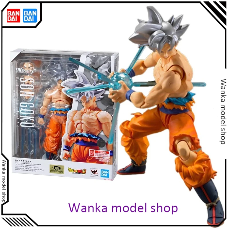 

Фигурка Bandai Dragon Ball, аниме-фигурки SHF Son Goku Kakarotto Ultra Instinct, коллекционная модель, экшн-фигурки, игрушки для мальчиков