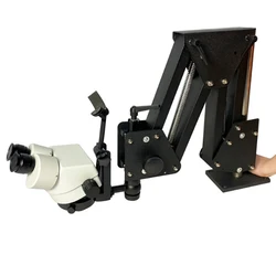 7X-45X Microscope with Stand For Jewelry Optical Tools Super Clear Microscope with Flexible Stand Diamond Setting