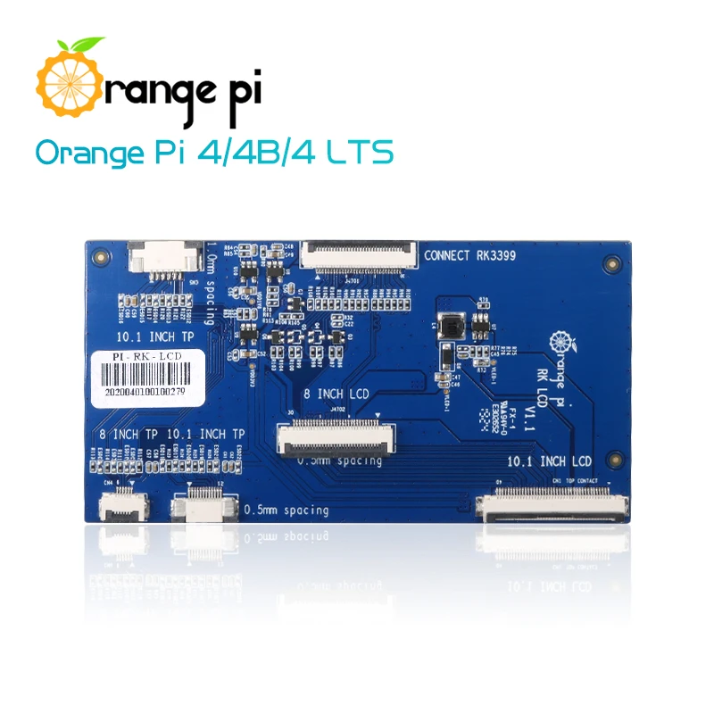 Orange Pi 10.1 Inch TFT LCD Touch Screen,Suitable for PI4/4B/4 LTS Boards Only