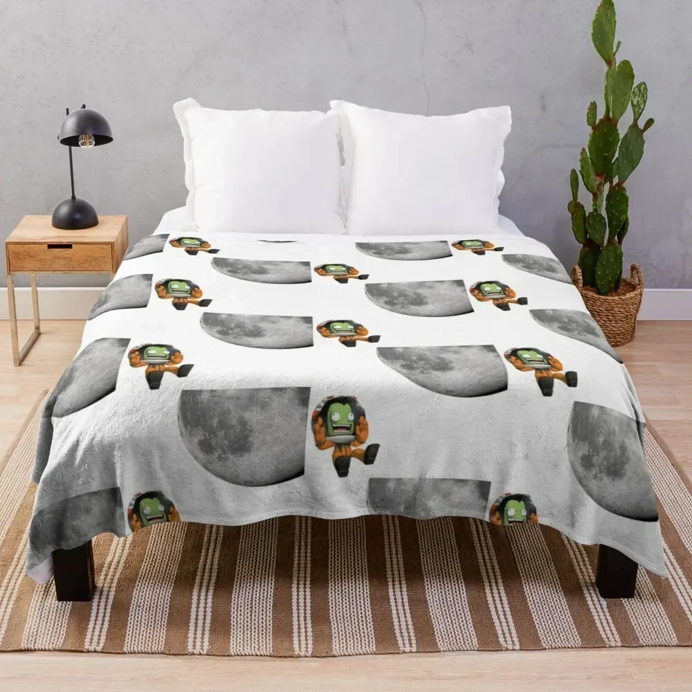 

Kerbal Spacecraft program , Falling and Crash , Earth Throw Blanket Soft Warm Blanket Gift for Men Women Adults