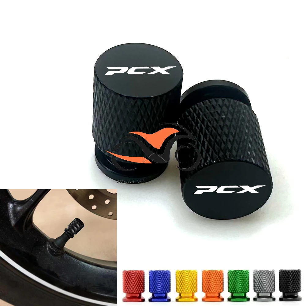 

High Quality Tire Valve Cap Stem Cover Plugs For Honda PCX150 125 XADV750 150 Motorcycle universal Accessories