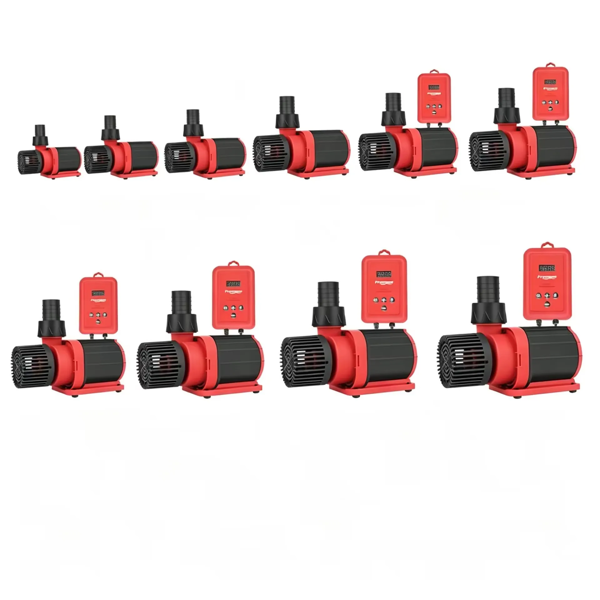 24V Variable Frequency Energy Saving Water Pump Submersible In-Line Adjustable Flow Aquarium Pond Hydroponics Fish Tank Pump