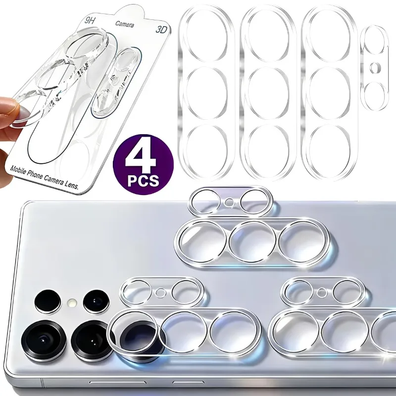 

1/2/4PCS Lens Protector for Samsung Galaxy S26/S25/S24 Plus Ultra 5G 2026 HD Clear Camera Lens Protective Tempered Glass Films
