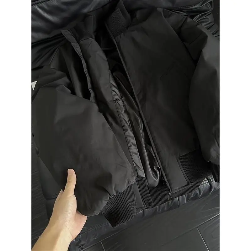 

Оригинальная версия 030 Sles, хлопковая куртка в стиле милитари, коричневый цвет, блузка свободного кроя, застежка-молния, украшенная, без глажки,reaent