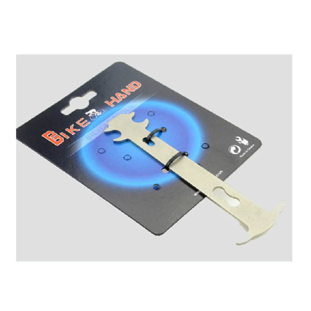 

Chain Checker Carbon Steel Bike Wear Indicator Measuring Tool Portable Durable for Road Bike Repair Chain Wear Tool