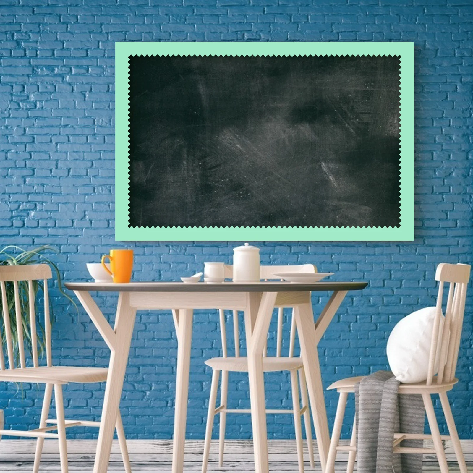 

Chalkboard Border Decal Classroom Board Sticker Blackboard Decal Self-Adhesive Border Layout Decal