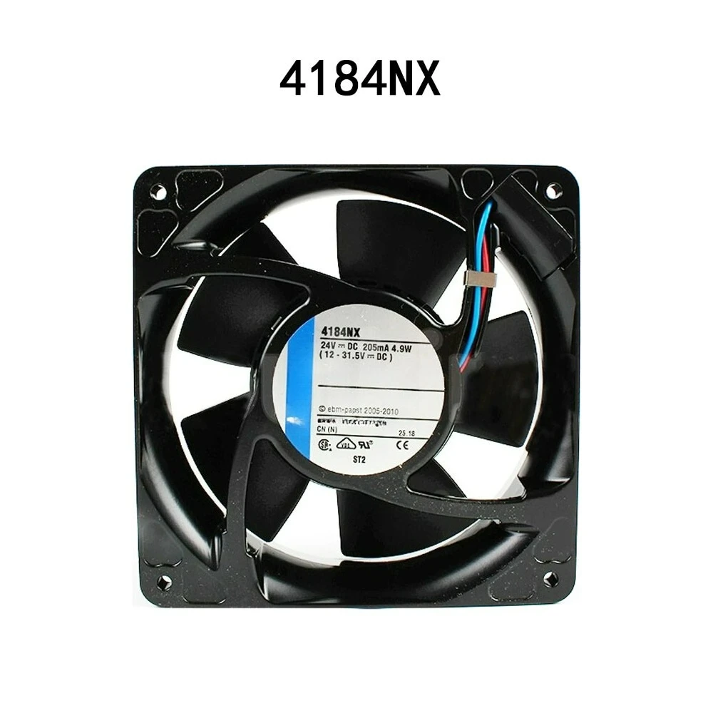 

Для прочного радиатора Ebmpaps 4184NX 120*120*38 мм 205 мА 24 В постоянного тока вентилятор с большим объемом воздуха-