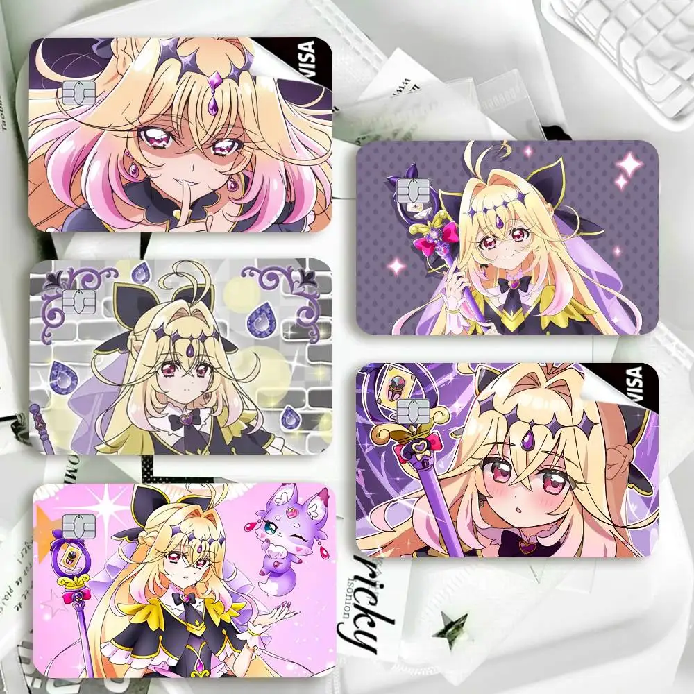 Cure Arcana Shadow Moria Luluka Waterproof Film Skin Cover Credit Card Stickers Debit Front Bank Bus Pass