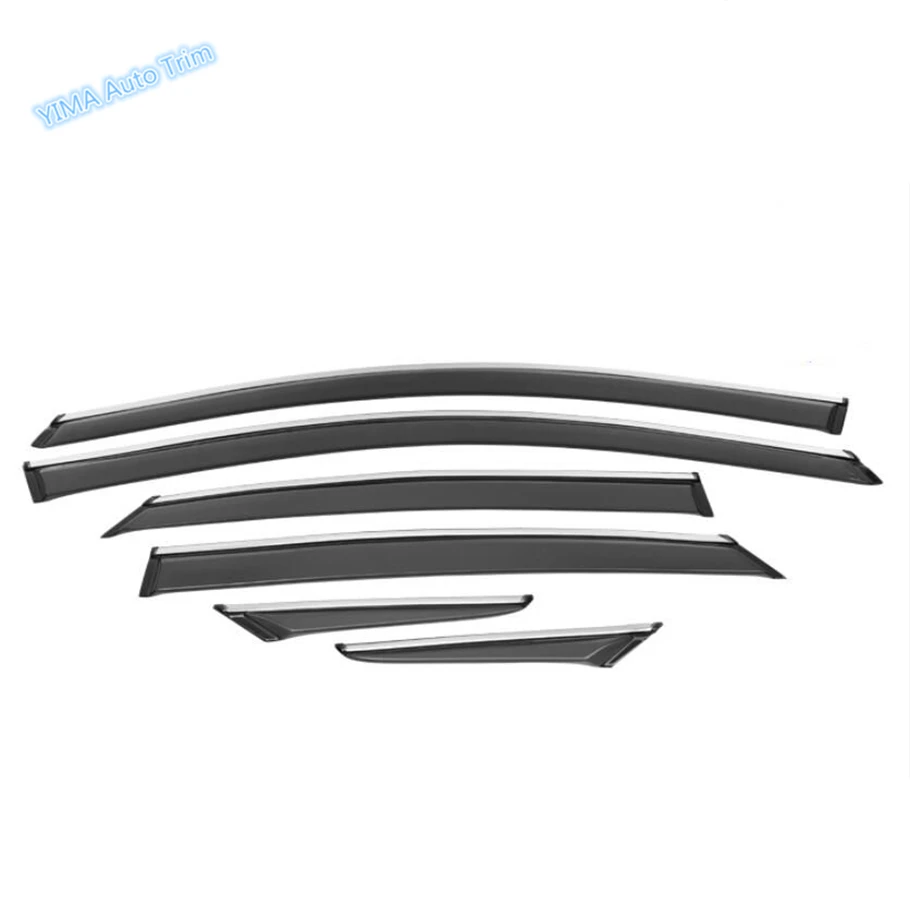 For Toyota Avalon 2019 - 2022 Car Side Window Visor Guard Vent Cover Trim Awnings Shelters Shade Raincoat Exterior Accessories