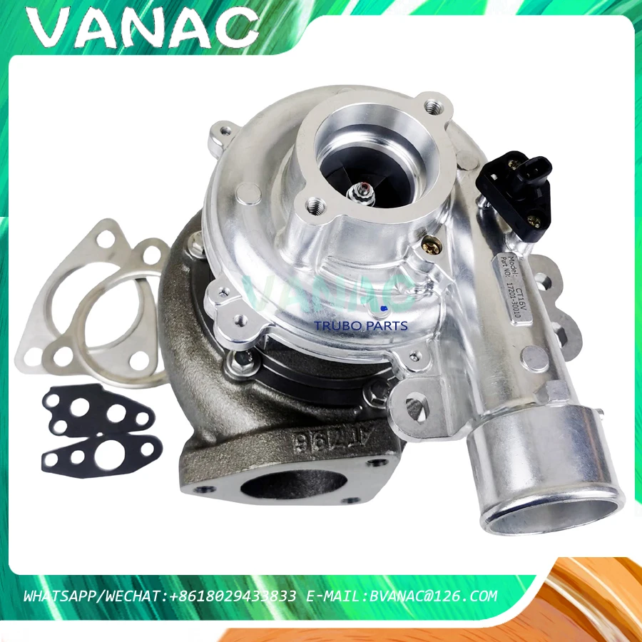 

Турбокомпрессор CT16V для Toyota Landcruiser Prado 120 diesel Hilux surf 1720130011 1720130010 17201-30010 17201-30011