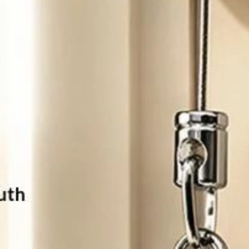 Automatic Retractable Towel Rack, No Punching Self-adhesive Wall Hanging Towel Holder, Automatic Rebound With Strong Clip