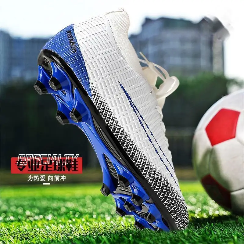 

Mens Professional Football Field Boots Ultra Light And Anti Slip Football Shoes High Quality Five-a-Side Football Boots