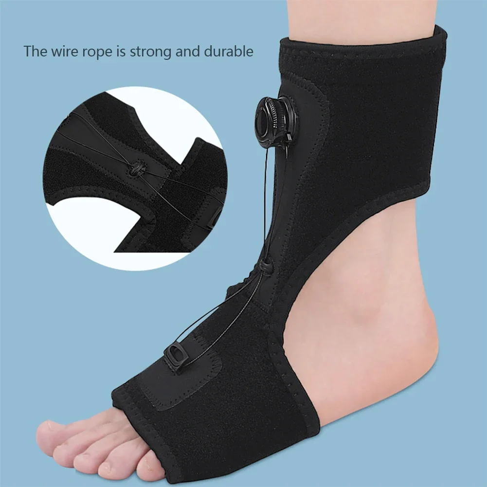 

Knob Adjustment Corrector Comfortable Foot Drop Orthosis Plantar Fascia Foot Rest Fixation Ankle Fixation Support Foot Care