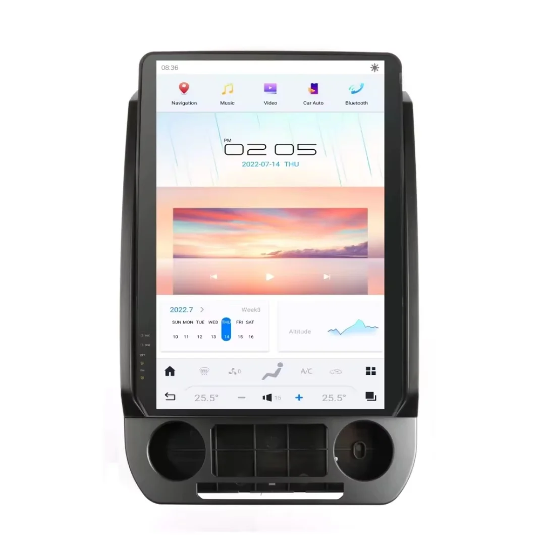 

15.6" Android Screen For Ford F150 2015-2021 Car Radio Audio Stereo GPS Navigation Head Unit Multimedia Player Carplay